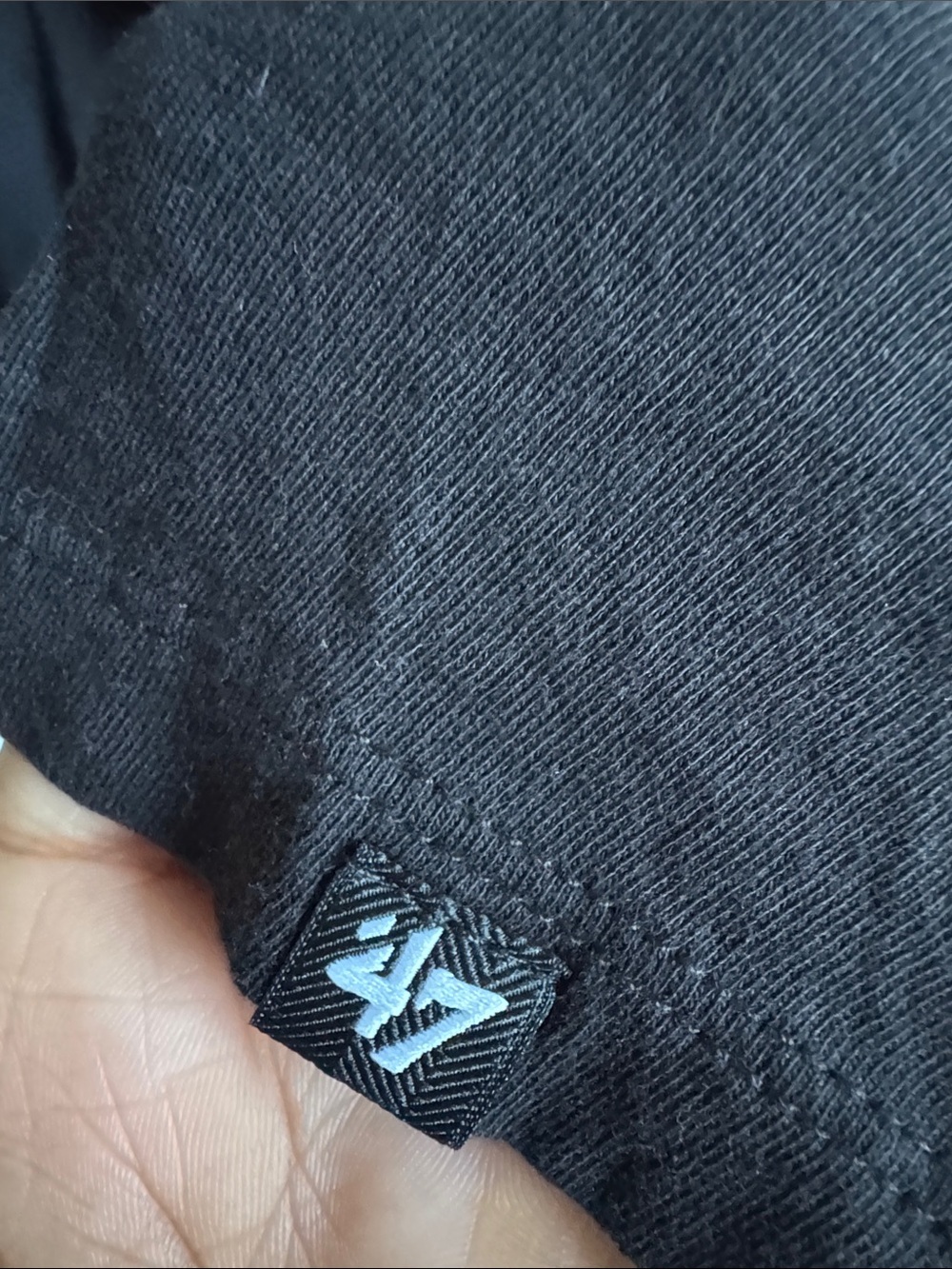 ’47 Brand Miami Marlins Embroidered Logo T-Shirt Black Size Large - Picture 6 of 8